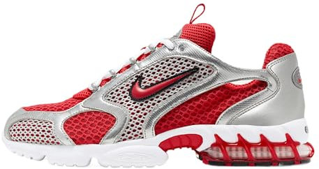 NIKE Herren Air Zoom Spiridon Cage 2 Sneaker, Rojo, 40.5 EU