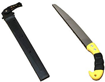 EN-227468 Segaccio sega acciaio per potatura legno, diritto con fodero