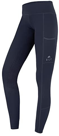 ELT Thermo-Reitleggings Ella, Nachtblau, Gr. 152