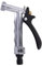 Amig - Pistola de Riego - Metálica - 140 mm - Ideal para Trabajos de Jardinería - Palanca de Bloqueo para Mayor Comodidad - Mango Ergonómico y Uso Fácil - Acero - Pulido