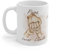 Jm-Déco Mug La Famille personnalisable avec prénoms - Tasse personnalisée Papa avec mains d'enfants (2 Mains)