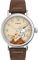 Timex Waterbury 40mm Herrenuhr - Silber-Ton Gehäuse mit Creme Zifferblatt und Tan Lederband TW2U86200