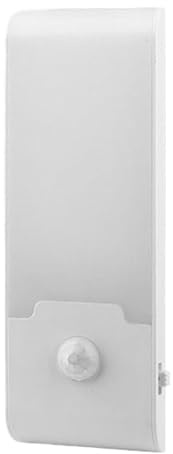 Poludatly Luz nocturna LED con sensor de movimiento, lámpara de noche ultradelgada con luz LED, luz nocturna multifuncional para mesita de noche, pasillo