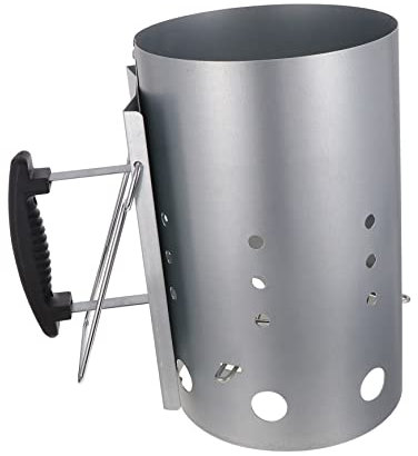 ifundom Stufa in Carbonio per Barbecue Fornello al Carbonio Accensione Rapida per Barbecue Accenditore per Caminetto in Attrezzo per Impugnatura in Nylon Protettiva