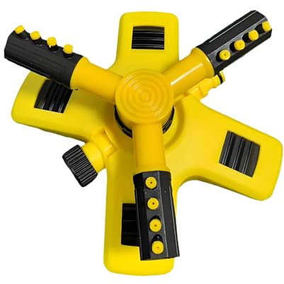 Arroseur De Pelouse, Arroseur De Jardin, Arroseur D' avec Différents Modes D'arrosage, Système D'irrigation Rotatif à 360 Degrés Automatique avec Réglable pour Couvrir Une Grande