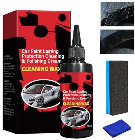 Riparazione dei graffi del veicolo, crema protettiva altamente efficace per eliminare graffi, pasta lucidante per la cura della vernice, applicazione efficace su maniglie delle porte e braccioli