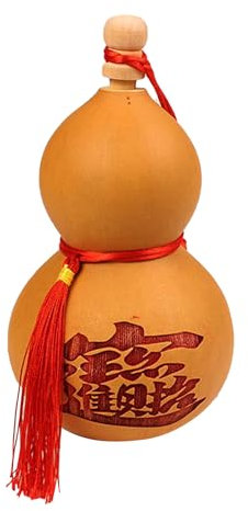 Zucche secche - Artigianato di Calebasse Borraccia per vino ornamentale - Artigianato decorativo forniture zucca decorativa naturale per finestre, soggiorno, porta