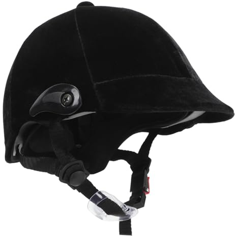 Milisten Lightweight Kids Riding Hats Equestrian Kids Helmet with Full Ventilation and Adjustable Chin Strap for Children Horse Riding and Equestrian Sports Protection