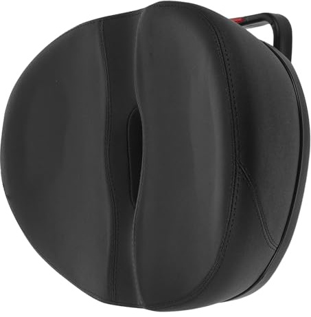 CONGARTENO Selle de Vélo Creuse sans Nez Confortable pour Homme et Femme Coussin Large 22X33X9 CM Noir Absorption des Chocs Ventilation Optimale pour VTT Vélo de Route et Ville
