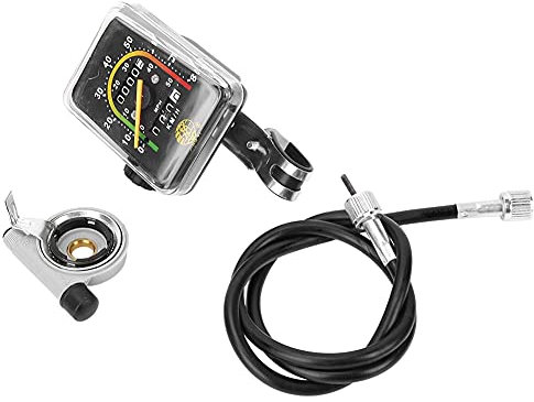 Fahrradtacho Fahrradcomputer Mountainbike Codetabelle Wasserdichter mechanischer Kilometerzähler Mechanischer Kilometerzähler, Fahrradtacho Codetabelle