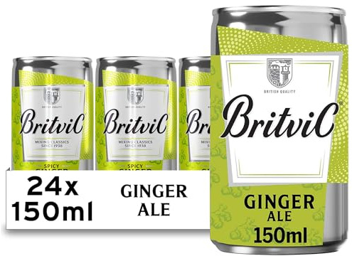 Britvic Ginger Ale, 24 x 150ml Can