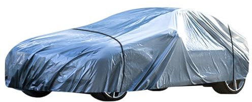 Funda para coche antisuciedad – Funda para coche resistente a la intemperie | Protección para coche contra la lluvia, el sol, el polvo, la nieve, protección contra el viento, lonas de exterior