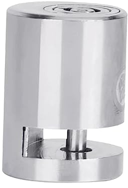 FUNOMOCYA Cerradura de Disco Antirrobo para Motocicletas y Bicicletas Bloqueo de Disco de Resistente al Agua Seguridad para Scooter y Motocicleta Color Plata