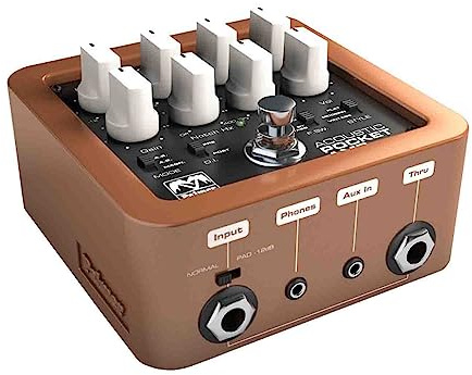 Palmer POCKET AMP ACOUSTIC - Preamplificador portátil para instrumentos de cuerda acústicos