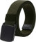 LionVII Herren Elastisch Gürtel Tactical Military mit Kunststoffschnalle 130cm (Armeegrün)