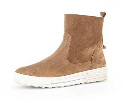 Gabor Damen Klassische Stiefeletten, Frauen Boots,Wechselfußbett,Best Fitting,Lammfell,Warmfutter,Lion (Panna),40.5 EU / 7 UK