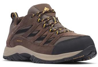 Columbia Crestwood Wp, Zapatillas De Trekking Hombre, Mud Squash, 40 EU