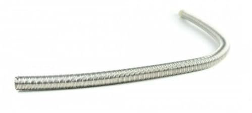 Abgasrohr Abgasschlauch 22mm 24mm 30mm 38mm 2-lagig rostfreier Stahl INOX für Standheizung Dieselheizung Notstromaggregat Stromgenerator Stromerzeuger (24mm (Länge: 3m))