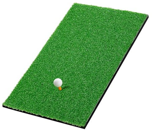 LaiEr Golf Trainingsmatte - Verdickung Schlagmatte für Indoor und Outdoor, Rasen Übungsmatten, Chipping Spiel Trainingshilfen für Hinterhof und Fahren