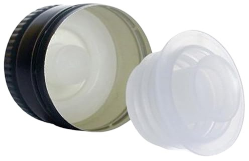 EffeDecor - Tappi a Vite Prefilettati Verde con Salvagoccia Anti Rabbocco per Bottiglie Olio Ø31,5 mm (Set da 20 Pezzi)