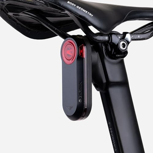 beSmart.bike - Cykelsadelstöd, 3D-Printad i Kolfiber, Cykelsadel för Garmin Varia 515, Kompatibel med Specialized Tarmac SL7, Bultmontering (övre position)