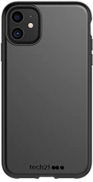 Tech21 T21-7263 Studio Colour Apple iPhone 11, Lightweight Thin Protective Hardshell Cover - Black
