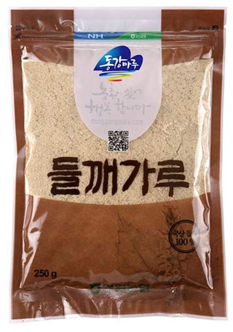 [Yeongwol NongHyup] Whole Perilla Powder & Perilla Seed Powder 250g/8.81oz by carefully selecting 100% Korean Perilla, Savory and Tasty (Perilla Seed Powder)