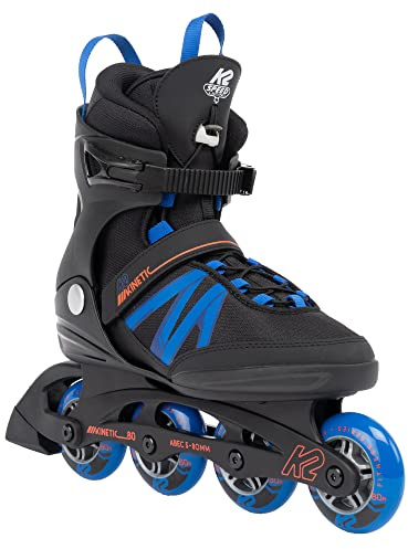 K2 Skate Herren Kinetic 80 Pro Inlineskates, Blue_red, 13
