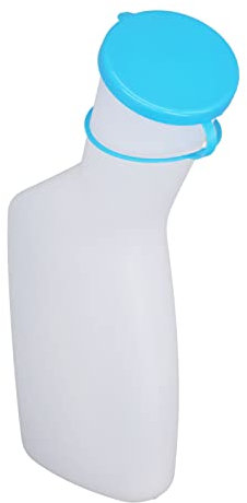 Bouteille d'urinoir anti-déversement grande capacité étanche bouteille de pipi portable pour homme femme hôpital de voyage adultes personnes âgées patient lié au lit 1000ml Mâle