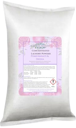 Earth's Scents Pomegranate & Freesia Non-Bio Washing Powder 10KG - Professional Laundry Detergent 200 Washes