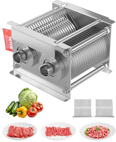 VEVOR Lame de machine à viande - Lame de 5 mm pour coupe-viande commerciale, compatible avec VEVOR SJY-DQ90 et ZTY-HSQR3.5 - Pour la viande sans os, les légumes mous