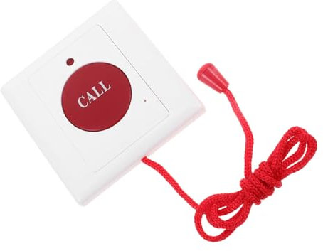 FOYTOKI Pull Cord Notrufknopf Für Senioren Und Menschen Mit Behinderung Dual Alarmtasten Für Sofortige Hilfe Im Notfall Geeignet Für Zuhause Und Pflegeeinrichtungen