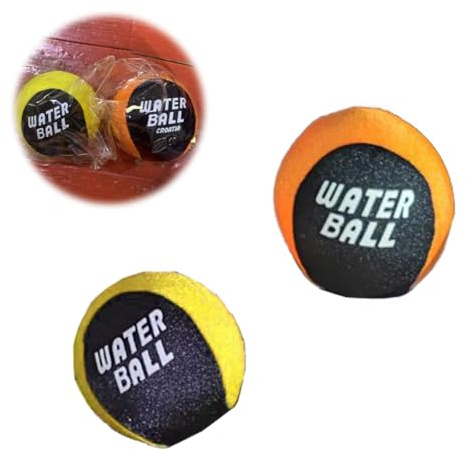 Bangbobi Pack de 2 Pelotas de Agua, Juguetes acuáticos para niños al Aire Libre para Piscina, Playa y Lago: Juguetes de Playa y Piscina para niños de 5 a 12 años (60 mm, TPR)