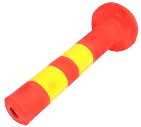 BUGUUYO Cono de Seguridad para Aparcamiento y Tráfico Poste Delineador con Base Resistente y Adversos para Control de Tráfico y Gestión de Estacionamiento