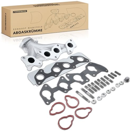 Frankberg Collettore di scarico Collettore Compatibile con Kangoo KC0/1 1.4 Kangoo Express FC0/1 1.4 M.e.g.a.n.e I BA0/1 1.4 E M.e.g.a.n.e I BA0/1 1.6e M.e.g.a.n.e I Grandtour KA0/1 1.4 E 7700873358