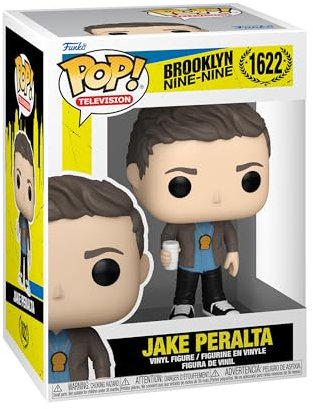 Funko POP TV: Brooklyn Nine-Nine- Jake w/bagel - Collectable Vinyl Figure - Gift Idea - Official Merchandise - Toys for Kids & Adults - TV Fans
