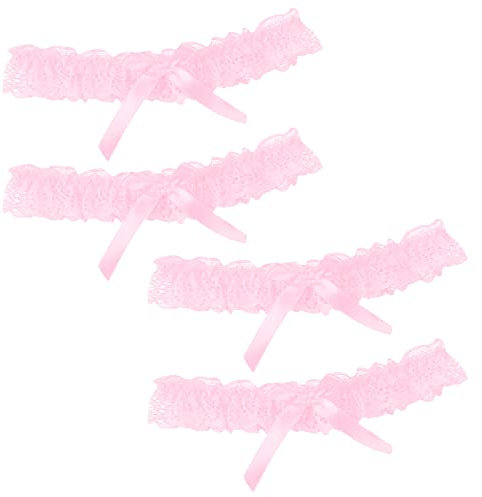 Mikiuly Strumpfband für Hochzeit, Wedding Braut Strumpfband, Strumpfband für Braut Strumpfband Spitze, für Brautaccessoires Braut Geschenk Garters