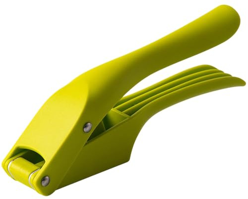 Herramienta para picar ajo, rebanadora de ajo,Picadora de ajos de acero inoxidable 2 en 1 - Picadora de prensa de ajo portátil, utensilio de cocina triturador de ajo para cortar micrófonos