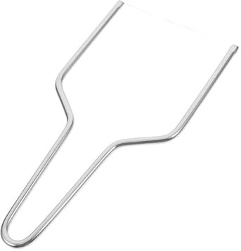 SOLUSTRE Affettatrice per Acciaio Inossidabile Strumento per Pane e Facile da Riporre con Gancio Resistente