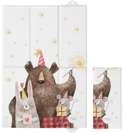 CEBA BABY Vikbart skötunderlägg 40 x 60 cm – reseskötmatta för resor, basic (Celebration)