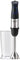 Taurus HB1000X Hand Blender - 1000W Supplied with 600ml Measuring Cup Splashproof 20 Speed Settings Turbo Function Soft Touch Handle Stainless Steel Black