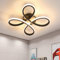 Comely LED Ceiling Lights, 30W 3500LM LED Ceiling Lamp Creative Flower Shape, 3000K Warm White, Chandeliers Ceiling Light for Living Room Bedroom Kitchen Hallway
