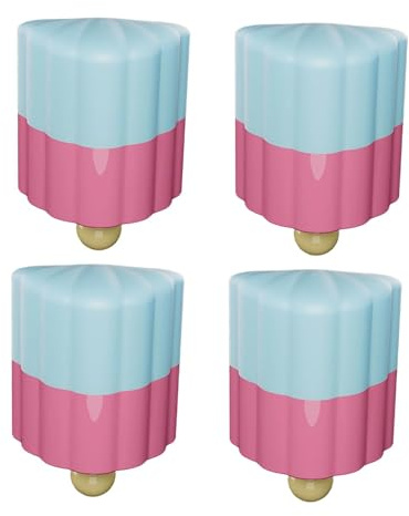 MotiveTech 4 Piezas Clips Sujetamanteles Sujetadores para Mantel Pinzas para Mesa con Esquinas Suaves Elaboradas en PP Y Goma Suave Ideales para de Comedor, Azul