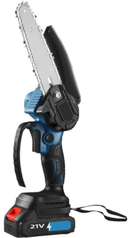 Sega Circolare, A Catena Elettrica Ricaricabile Portatile Da 6 Pollici, Mini Mano Wireless Per Registrazione Agricola, Giardino,Per Legno Metalli Teneri