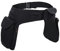 Kunst und Magie Doppel Bauchtasche Sidebag Gürteltasche Festivaltasche Hippie Goa, Farbe:Black/Schwarz