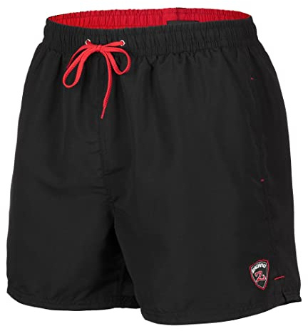 Zagano Costume da bagno da uomo e ragazzo, pantaloncini corti da nuoto, capo sportivo, nelle taglie S-6XL, prodotto nell’UE, Nero , XXXXXXL