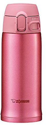ZOJIRUSHI SM-TA36PA Stainless Stainless Steel Vacuum Insulated Mug, Pink