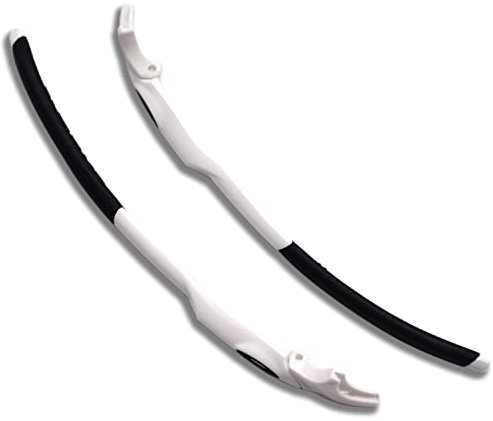 SOODASE Schwarz Logo Weiße Ersatzrahmenbeine Für Oakley EVZero Serie Brillengestell