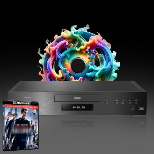 MULTIREGION Blu-ray Player Compatible with Panasonic DP-UB9000 MultiRegion Blu-ray Region A, B & C - DVD Regions 1-8 - Bundle Including Mis. Imp. Fall. 4K UHD Disc