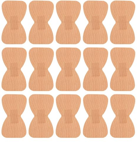 CALLARON 30pcs Large Waterproof Adhesive Bandages with Breathable Fabric, Cute Bow-Shaped Self-Adhesive Finger and Toe Plasters for Wound Care and Blister Protection